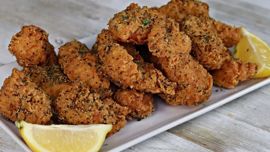 Lemon Pepper Boneless Hot Wings