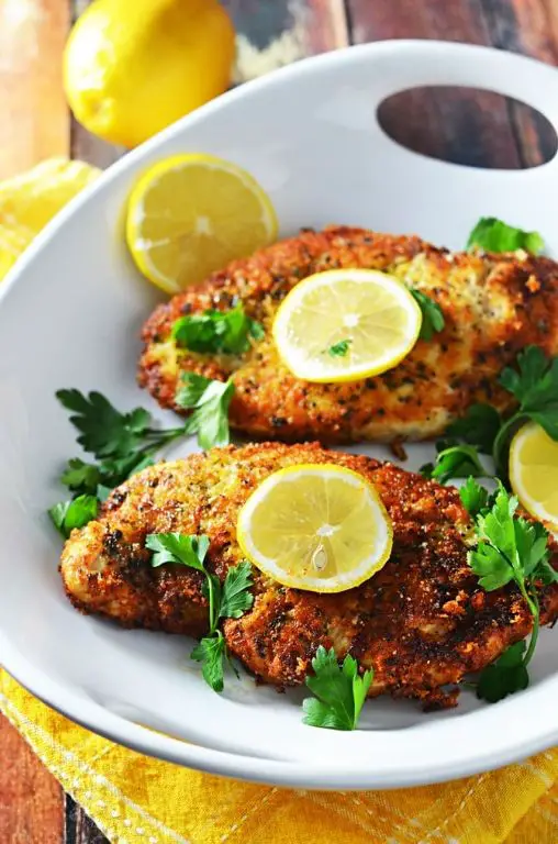 Lemon Pepper Crusted Chicken