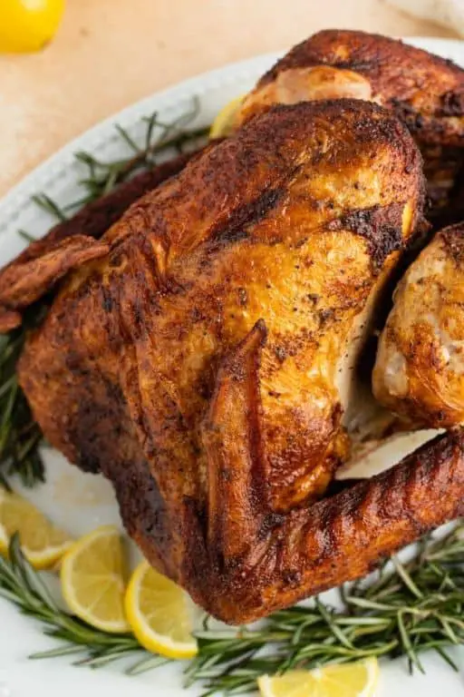 Lemon Pepper Infused Fried Turkey