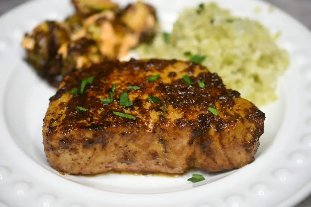 Lemon Pepper Pork Shoulder Steak