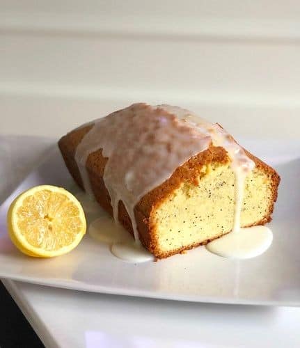 Lemon Poppy Seed Blintzes with Honey Glaze
