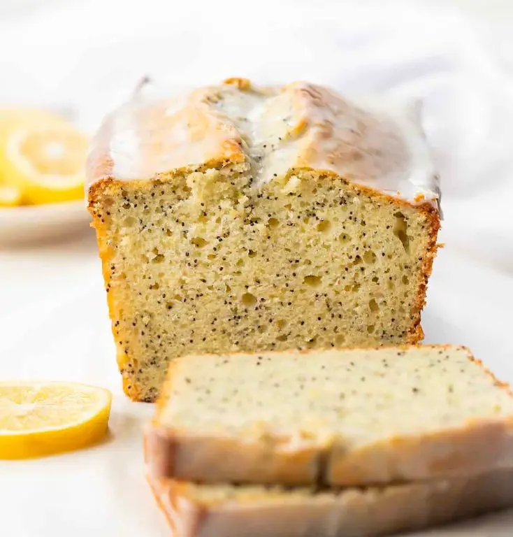 Lemon Poppy Seed Sweet Yeast Loaf