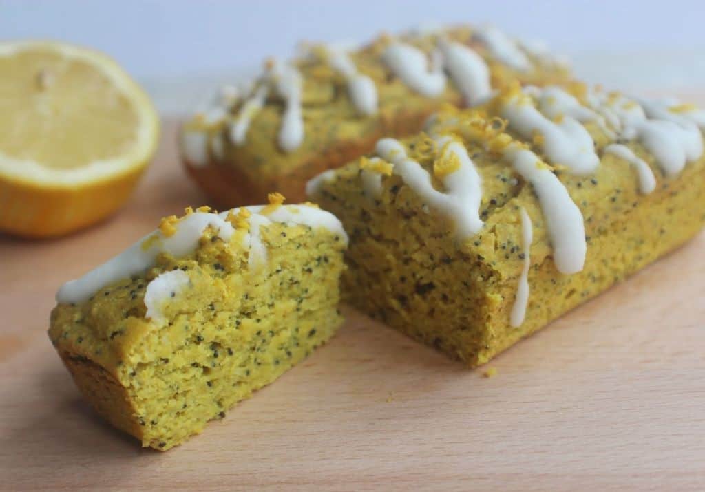 Lemon Protein Loaf with Poppy Seeds