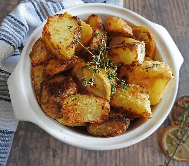 Lemon Thyme Roasted Potatoes