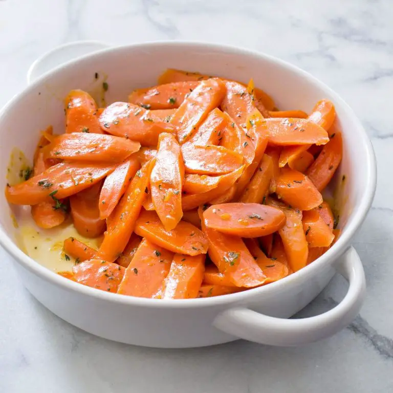 Lemon Thyme and Honey Glazed Carrots