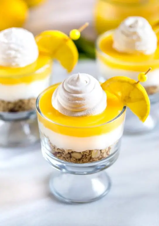 Lemon Yogurt Parfait