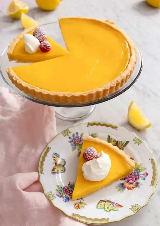 Lemon Zest Melk Tart
