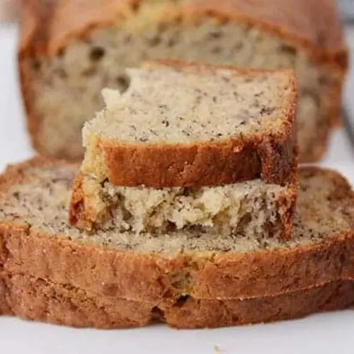 Lemon Zest Sour Cream Banana Bread