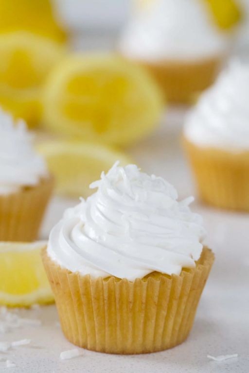 Lemon Zest Sunshine Cupcakes