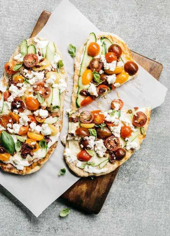 Lemon Zest and Thyme Mediterranean Flat Bread