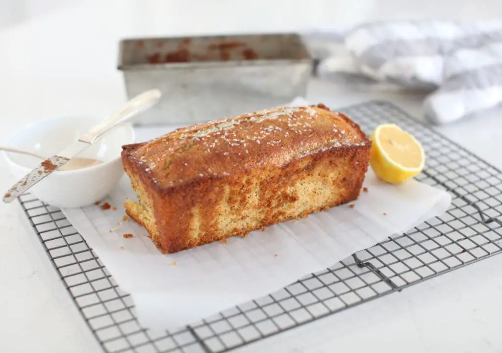 Lemon and Poppy Seed Tea Bread