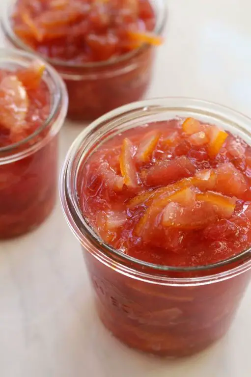 Lemon-Infused Rhubarb Jam