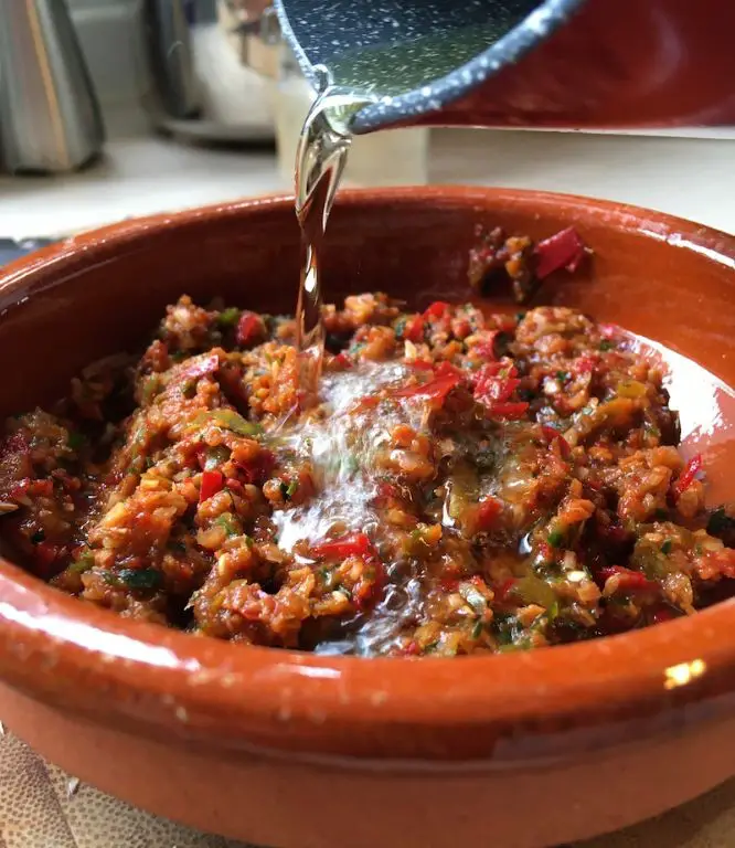 Lemongrass and Ginger Sambal