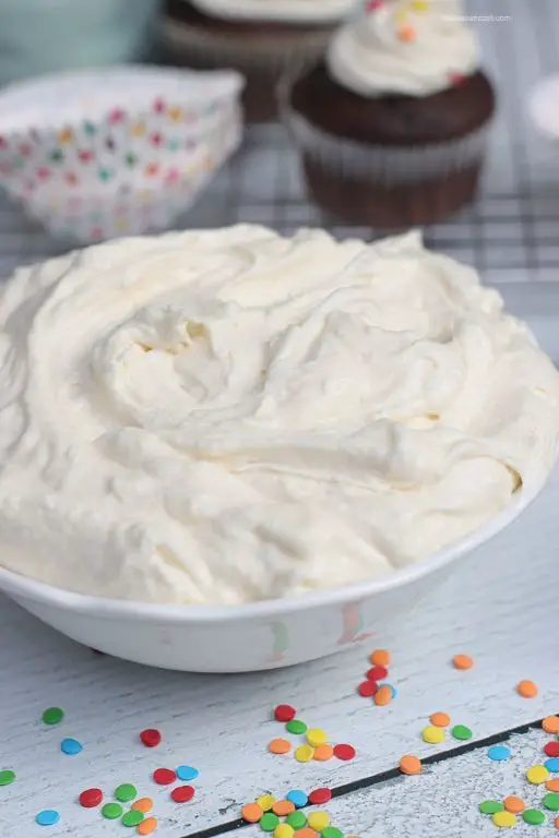 Light Whipped Cream Frosting