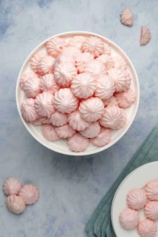 Light and Airy Meringue Cookies Made in KitchenAid Mixer
