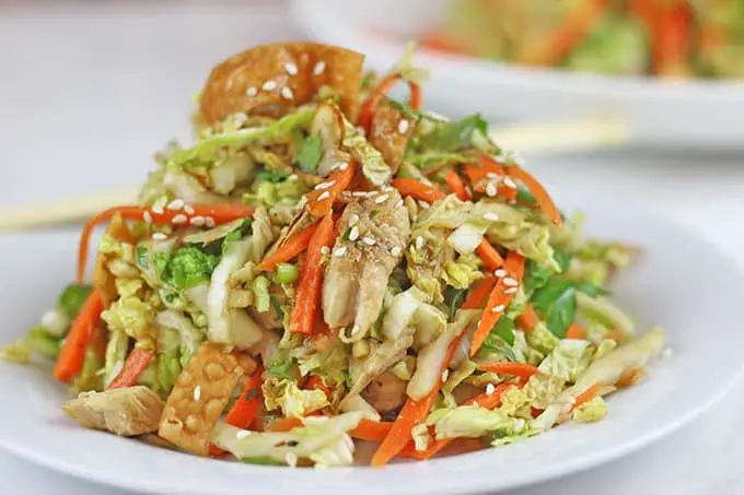 Light and Fresh Asian Chicken Salad