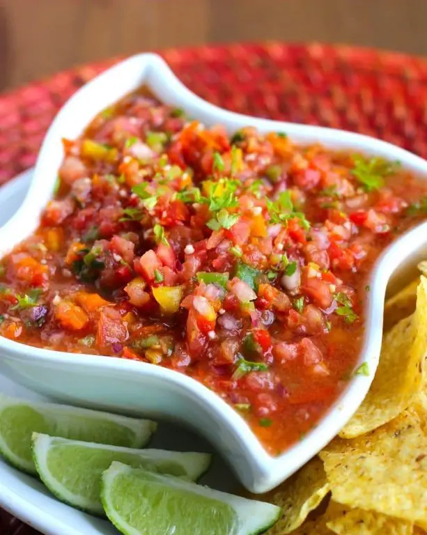 Lime-Cilantro Tomato Salsa
