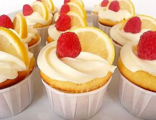 Limoncello Cupcakes with Lemon Buttercream Frosting