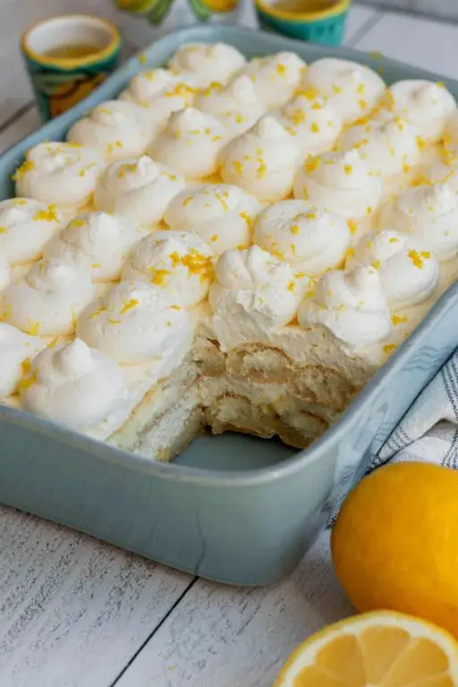 Limoncello Trifle with Limoncello-Soaked Ladyfingers