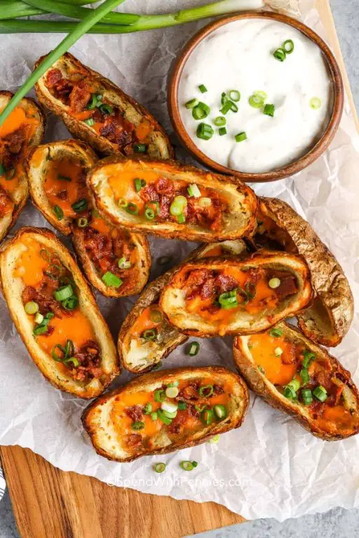 Loaded Baked Potato Skins