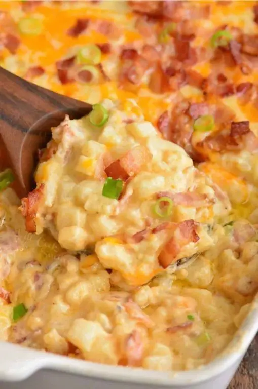 Loaded Cheesy Potato Casserole