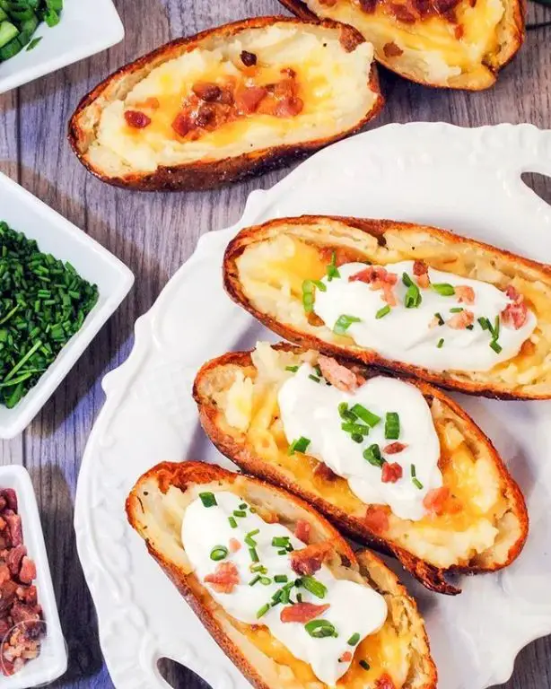 Loaded Instant Potato Skins