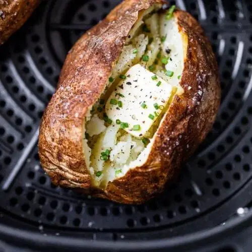 Loaded Potato Air Fryer Casserole