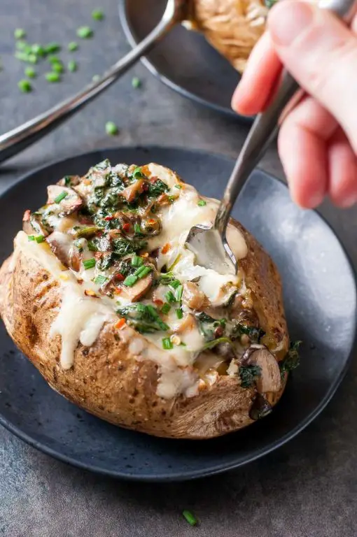 Loaded Veggie Baked Potato