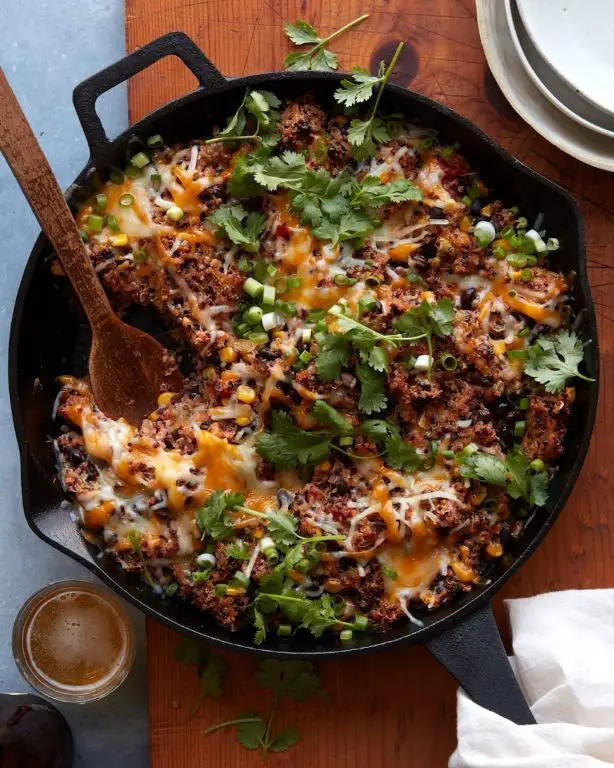 Loaded Veggie and Quinoa Bake