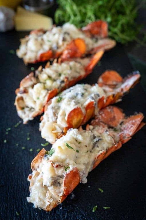 Lobster Thermidor with Gruyère Cheese