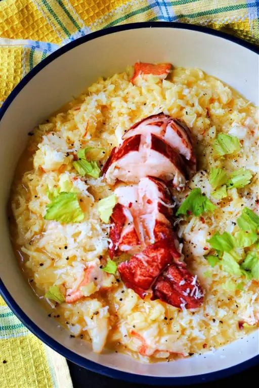 Lobster and Saffron Instant Pot Risotto