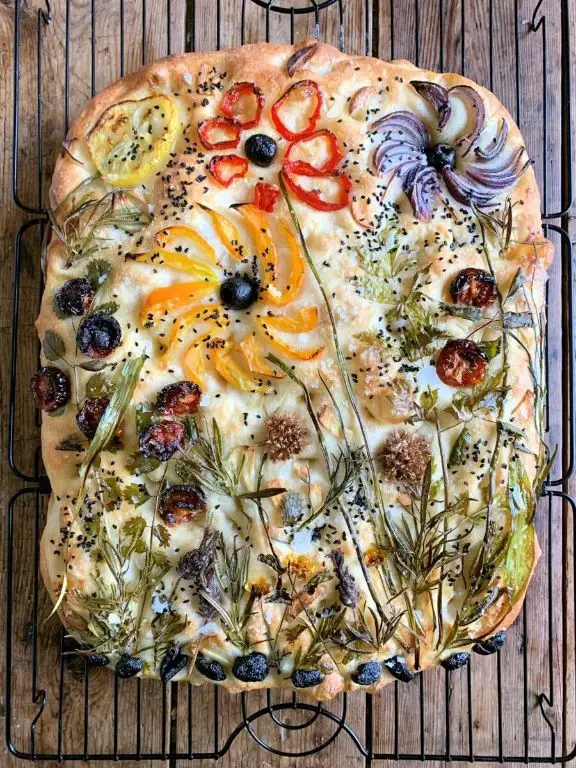 Lovage and Herb Focaccia