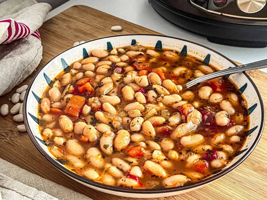 Lovage and White Bean Stew