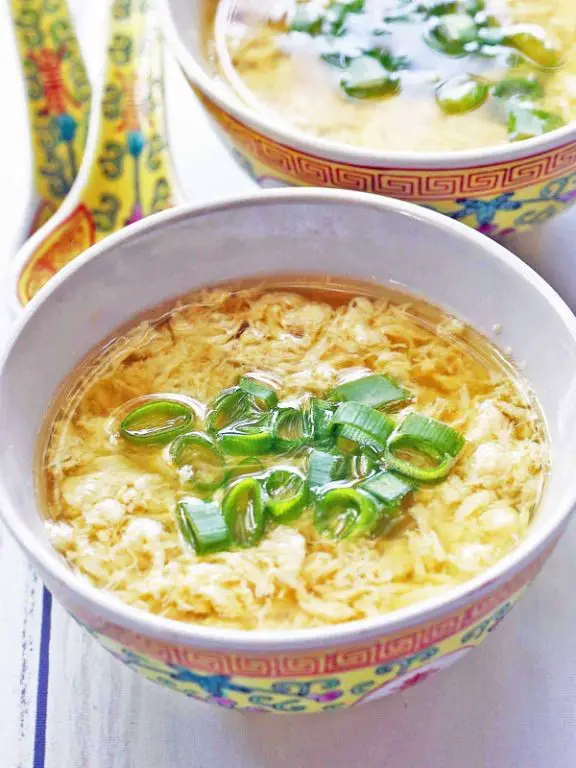 Low Calorie Egg Drop Soup
