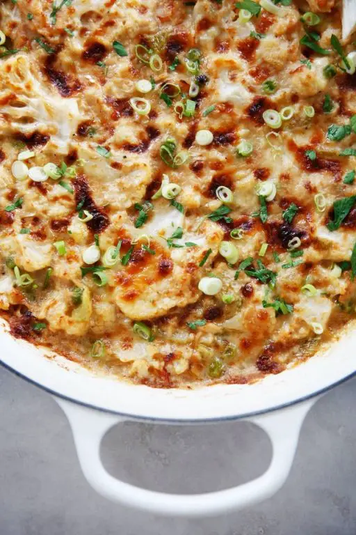 Low-Carb Tuna Casserole with Cauliflower