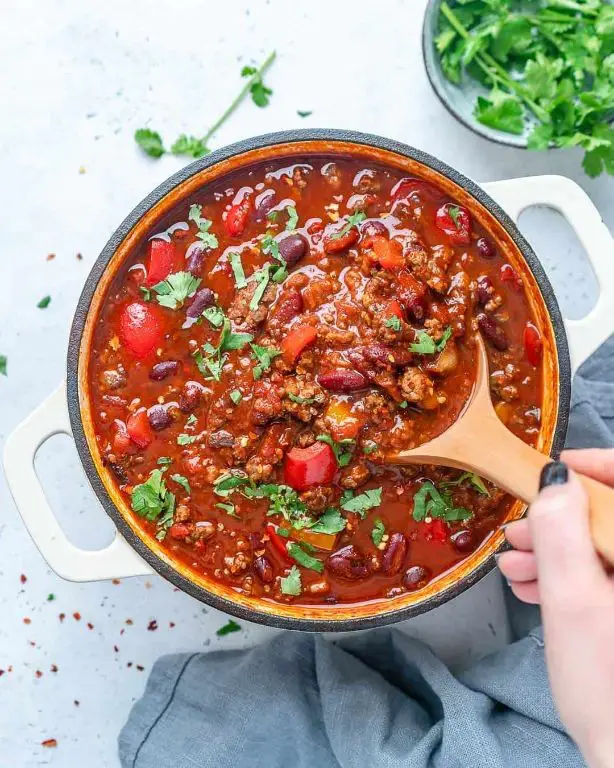 Low-Fat Ground Beef Chili
