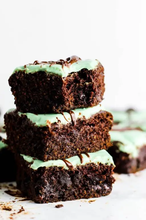 Lowfat Mint Chocolate Brownies