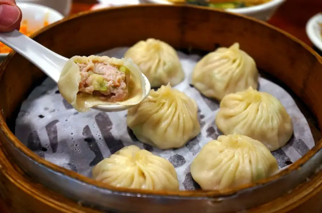 Luffa and Pork Dumplings