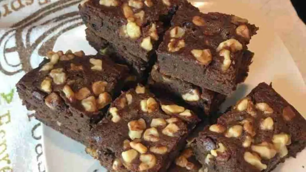 Lupin Flour Brownies with Almond Butter Swirl