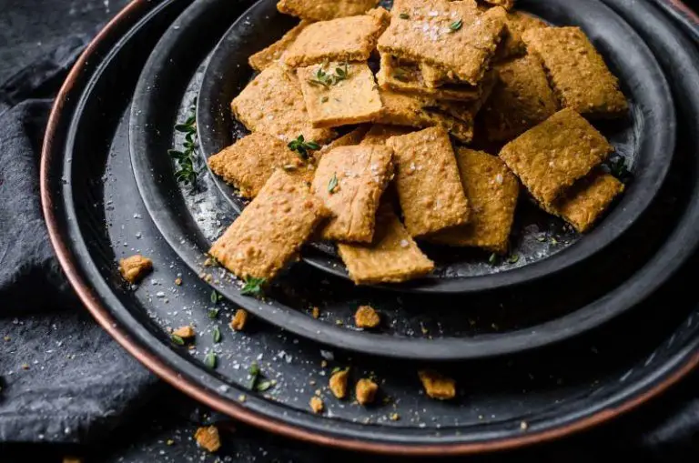 Lupin Flour Crackers with Sea Salt