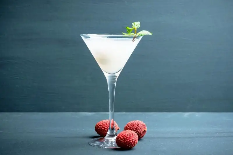Lychee Martini with a Hawaiian Twist