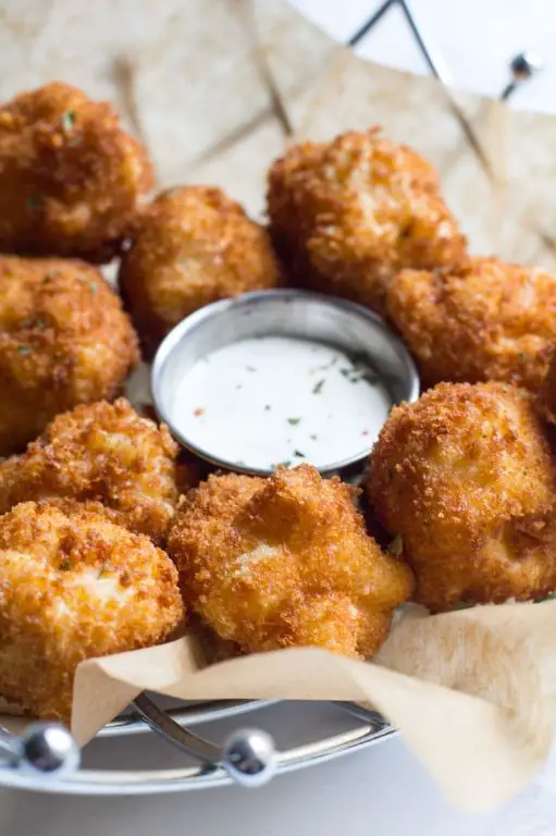 Mac and Cheese Bites with Dipping Sauce
