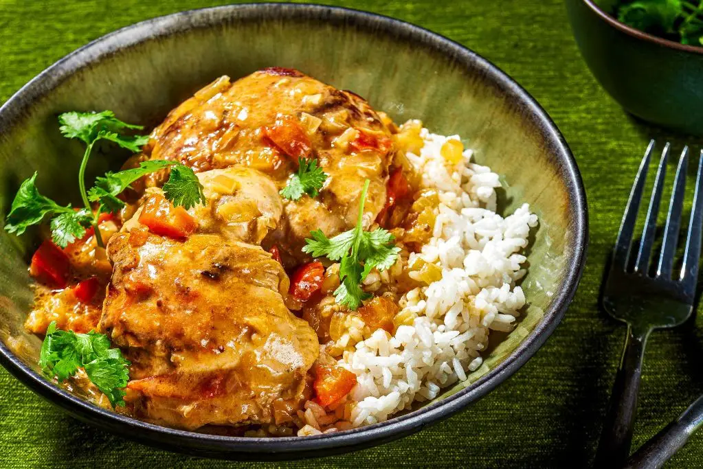 Malanga and Chicken Stew with Coconut