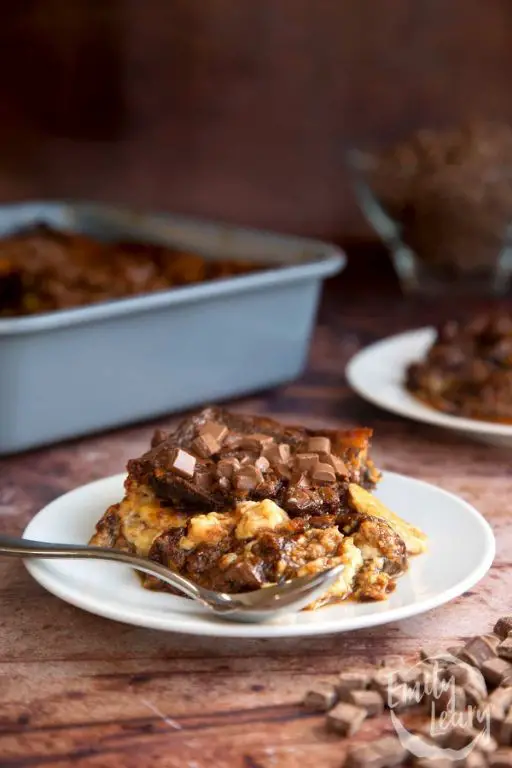 Malted Milk Bread Pudding