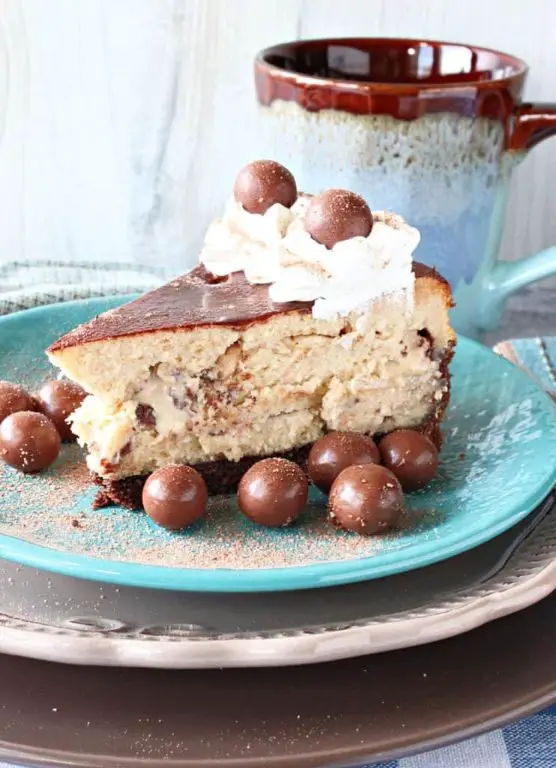 Malted Milk Cheesecake