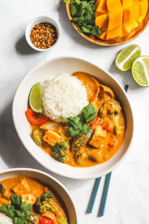 Mango Coconut Curry