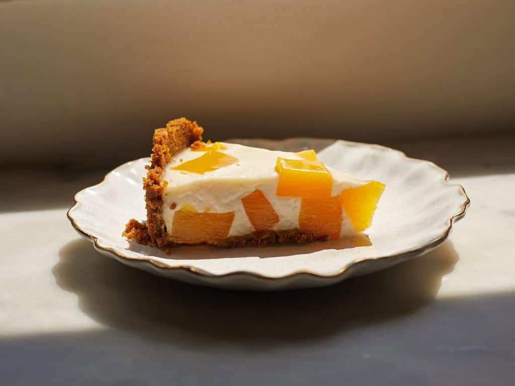 Mango Coconut Single Crust Pie