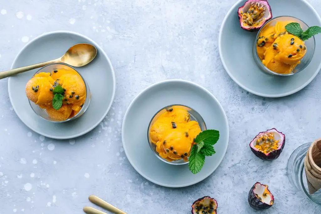 Mango Passionfruit Italian Ice