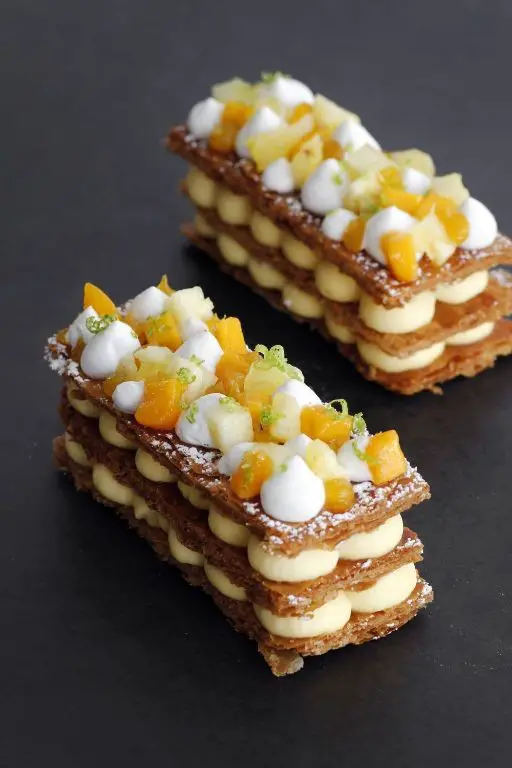Mango Passionfruit Mille-Feuille