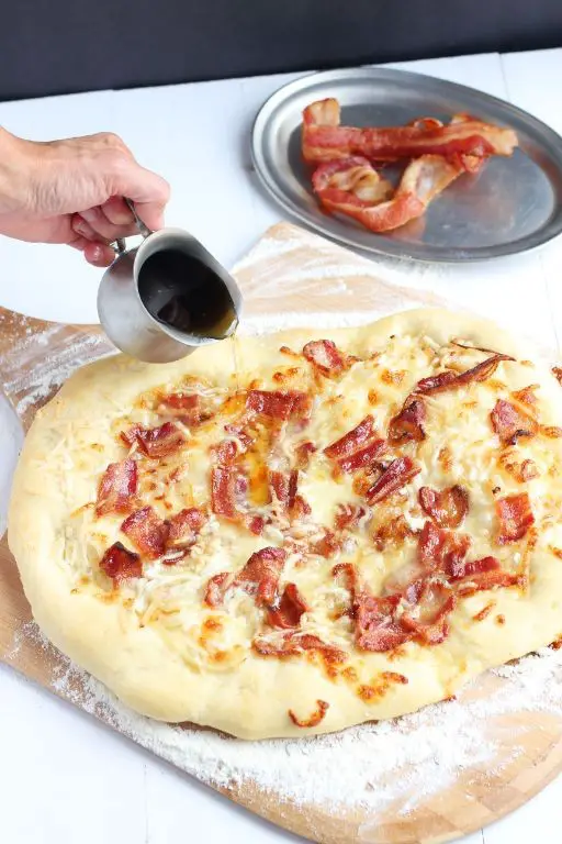 Maple Bacon Cookie Pizza